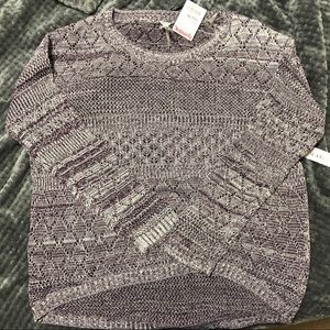 Purple sweater